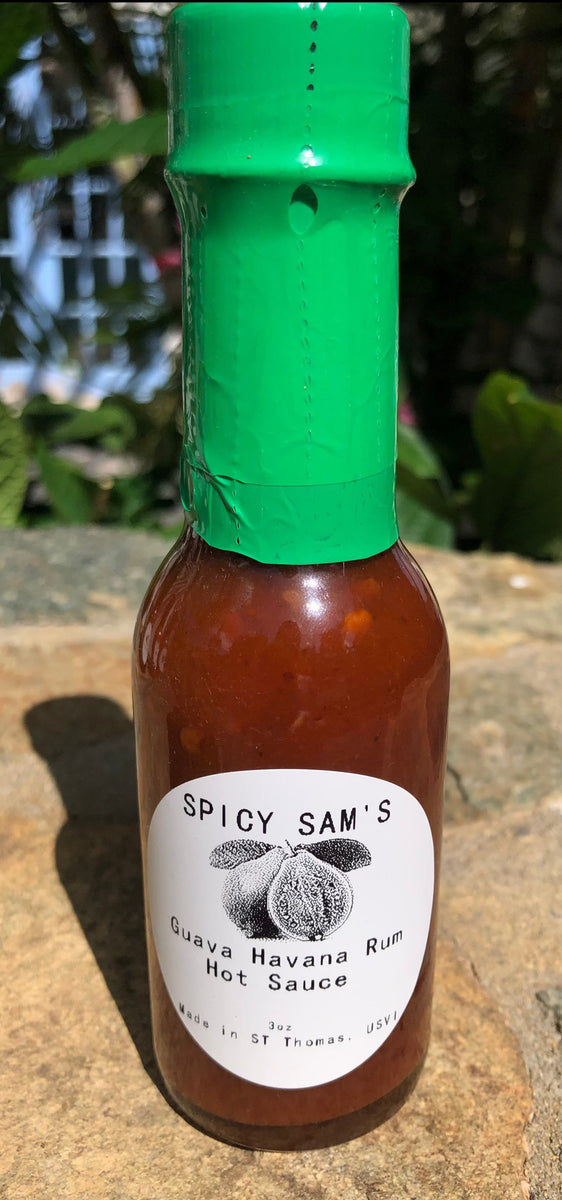 Spicy Sam's Guava Havana Rum Hot Sauce Medium Hot