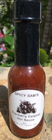 Spicy Sam's Cranberry Calypso Hot Sauce - Medium Hot