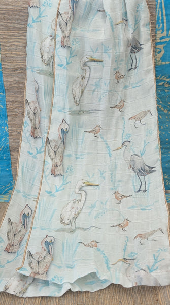 NEW - Watercolor Fashion Scarves by Hibiscus Jazz