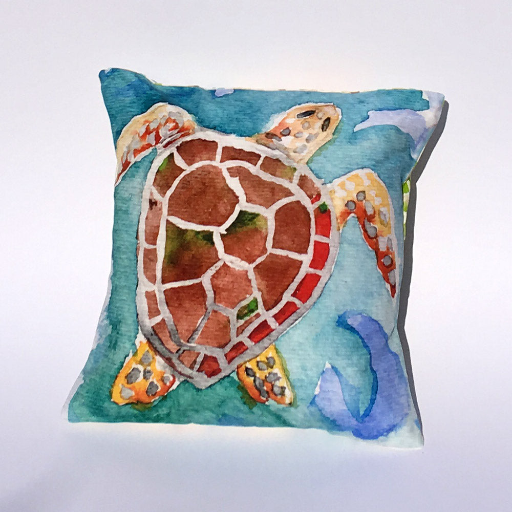 Sea turtle pillow outlet case