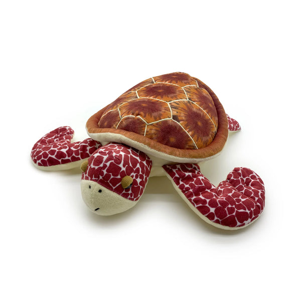 Luna Turtle Plush Toy with puppet pocket