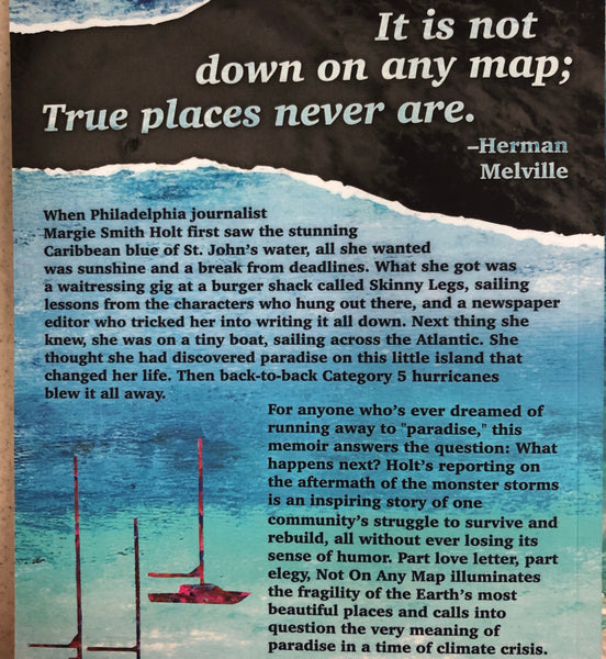 Not On Any Map by Margie Smith Holt