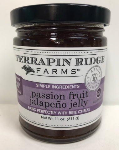 Passion Fruit Jalapeno Jelly from Terrapin Ridge Farms