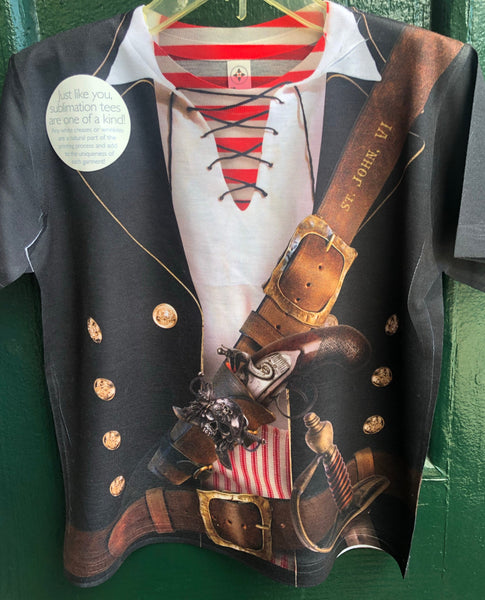 I'm a Pirate Sublimation Printed Youth Tee Shirt