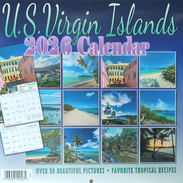 2026 U.S. Virgin Islands Calendar