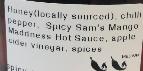 Spicy Sam's Caribbean Hot Honey