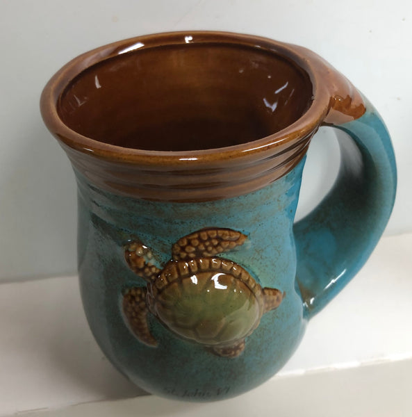 Turtle St. John, VI Handwarmer Mug