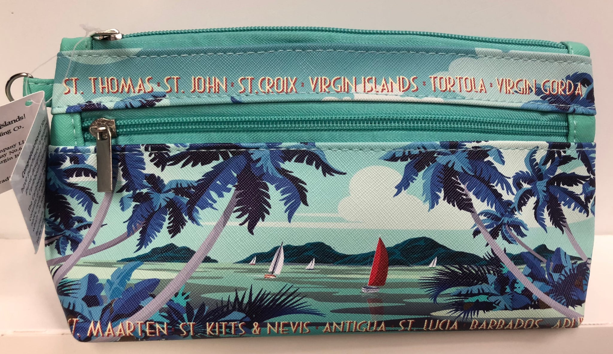 Vintage Island Wristlet