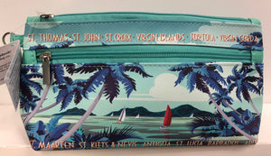 Vintage Island Wristlet