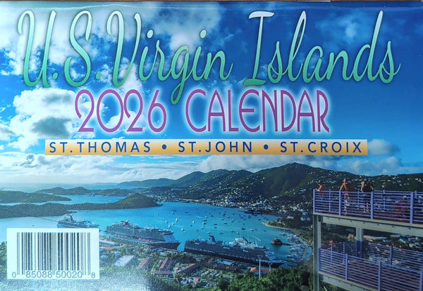2026 U.S. Virgin Islands Pocket Calendar