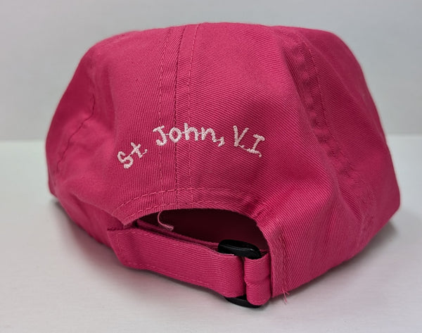 Pink Three Little Mermaids St. John, VI Baseball Cap