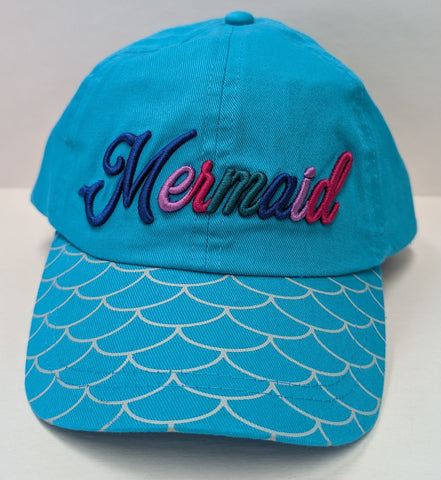 Blue Mermaid St. John, VI Baseball Cap