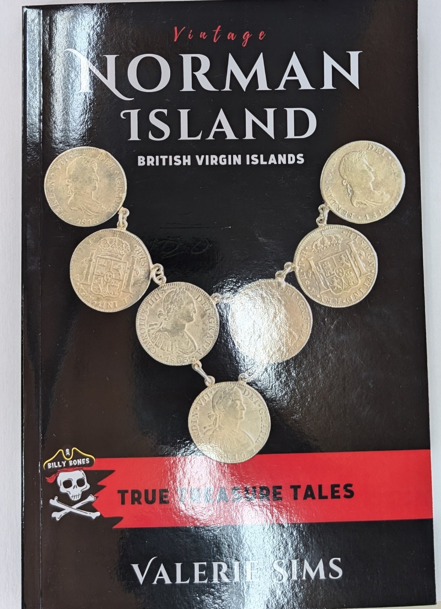 Vintage Norman Island British Virgin Islands by Valerie Sims
