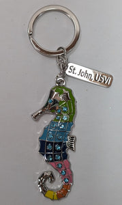 Seahorse Keychain