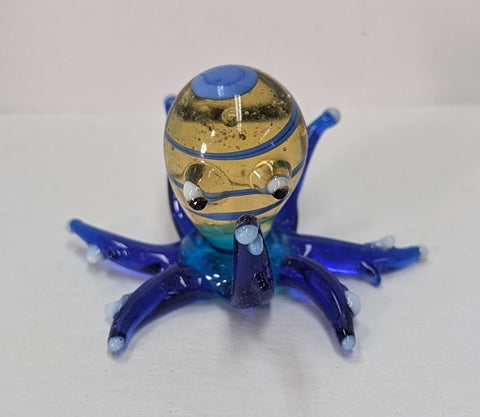 Mini Glass Octopus