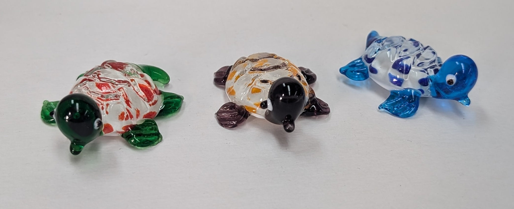 Mini Glass Turtle - Assorted Colors