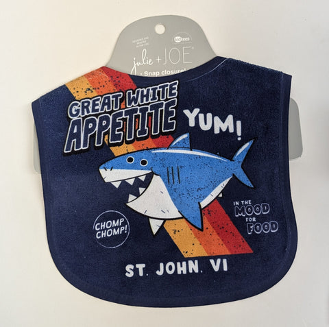 Great White Appetite Bib