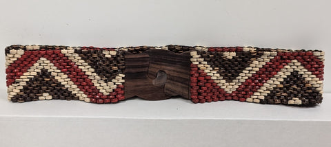 Wooden Beaded Belt