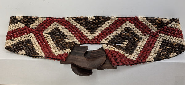 Wooden Beaded Belt