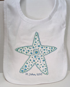 Starfish St. John, USVI Bib