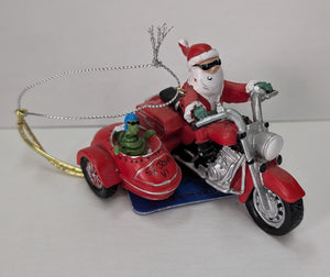 Santa Side Car St. John, VI Ornament