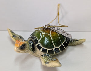 Turtle Swimming St. John, VI Ornament