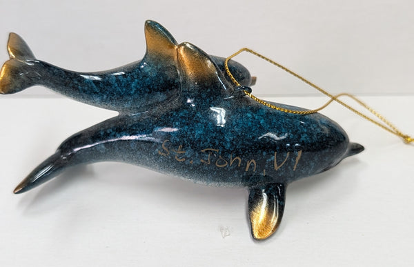 Dolphin Duo St. John, VI Ornament