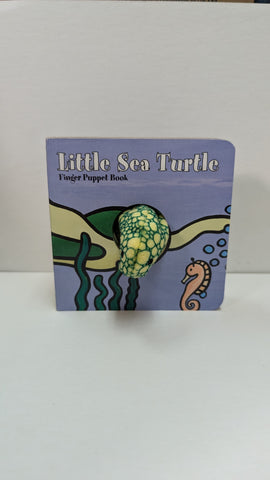 Little Sea Turtle Finger Puppet Book