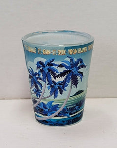 Vintage Island Shot Glass