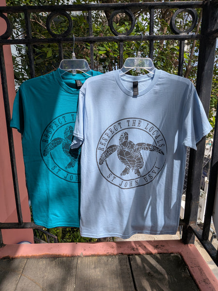 Respect the Locals St. John, VI Tee Shirt