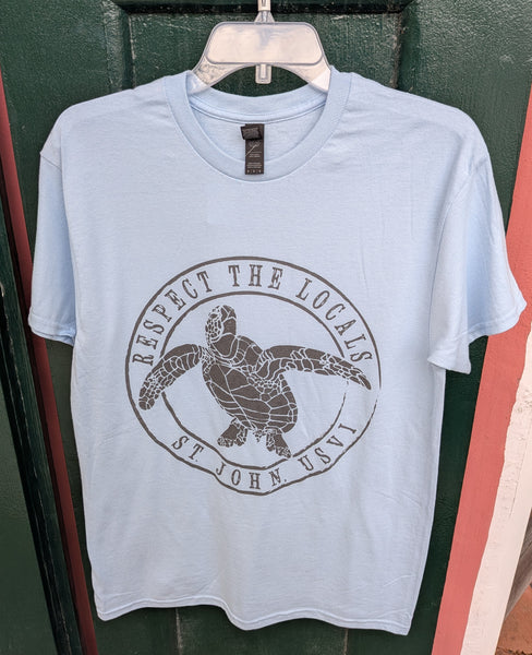 Respect the Locals St. John, VI Tee Shirt