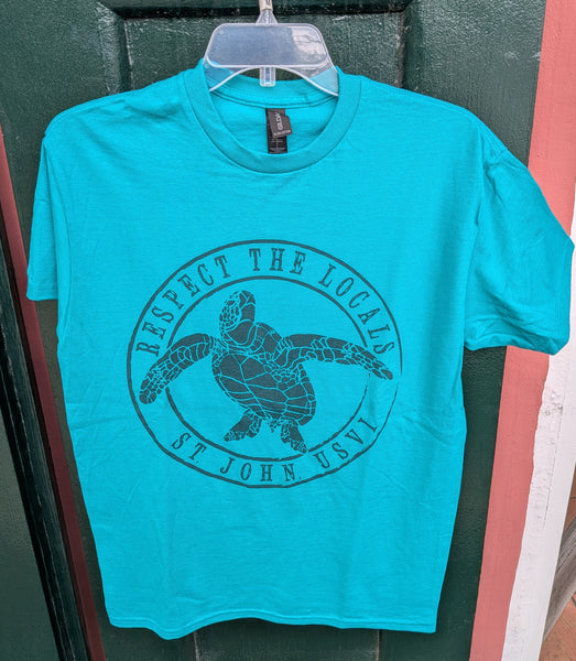Respect the Locals St. John, VI Tee Shirt