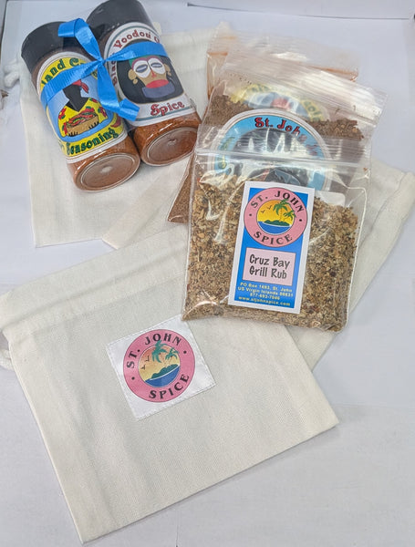 White Logo Gift Bag