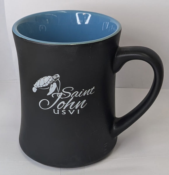 Black Heavy St. John, VI Mug