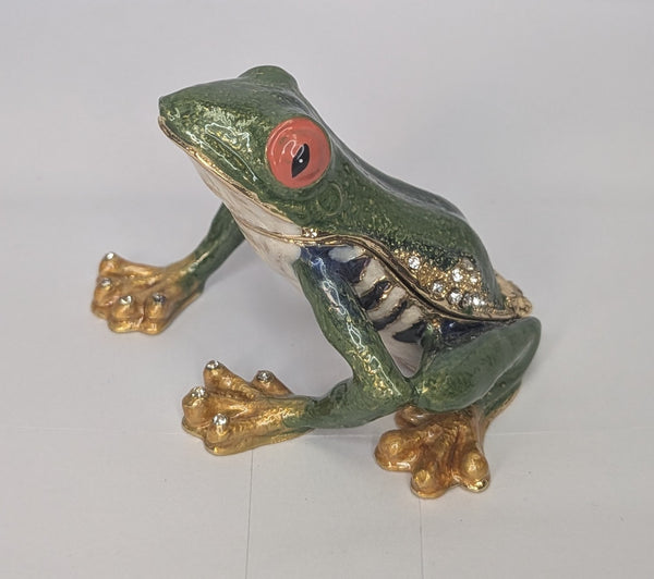 Tree Frog Jewelry Box