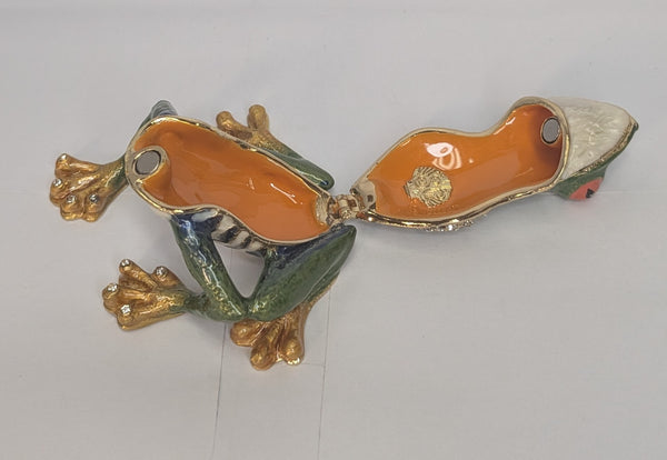 Tree Frog Jewelry Box