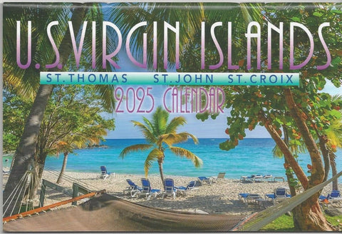 2025 U.S. Virgin Islands Pocket Calendar