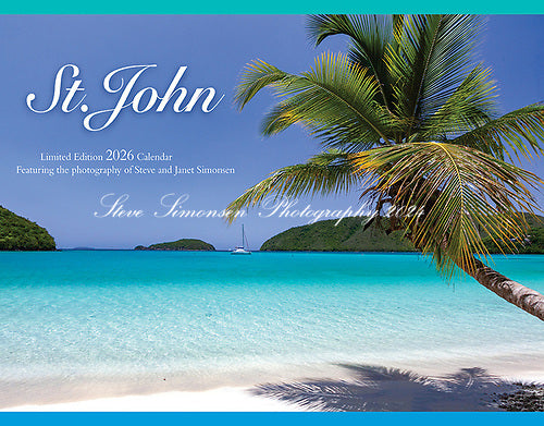 PRE-ORDER: 2026 St. John Calendar by Steve Simonsen