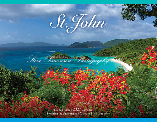 PRE-ORDER 2027 St. John Calendar by Steve Simonsen