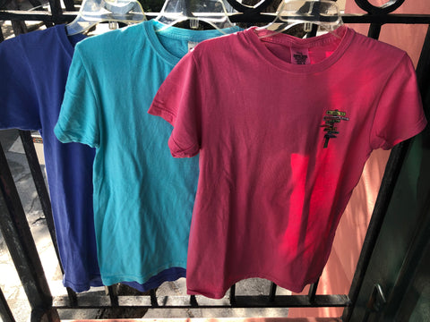 Ladies Beach Sign Tee Shirt