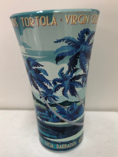 Vintage Island Tulip Shooter Shot Glass