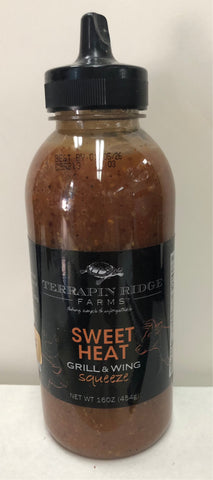 Sweet Heat Grill/WIng Sauce Squeeze from Terrapin Ridge Farms