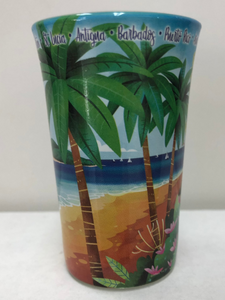 Two Tickets to Paradise Tulip Shooter Shot Glass