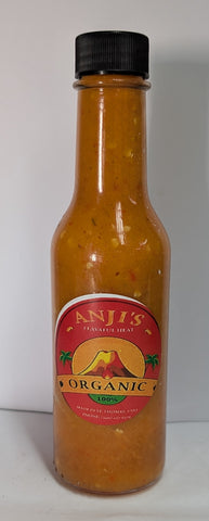 Anji's Flavaful Heat Hot Sauce Hot Habanero Sunset