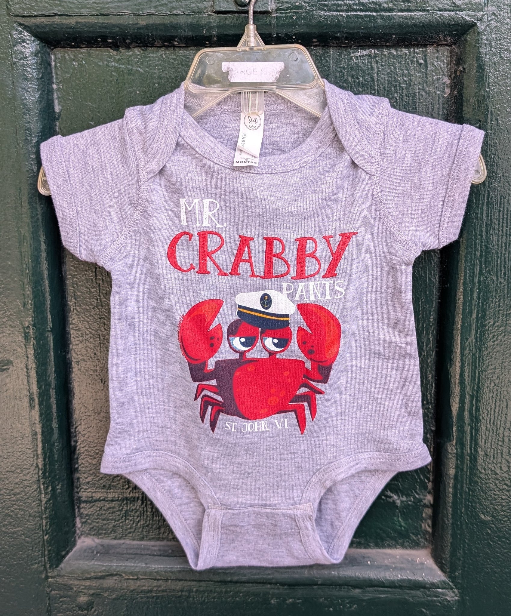 Mr. Crabby Pants Onesie