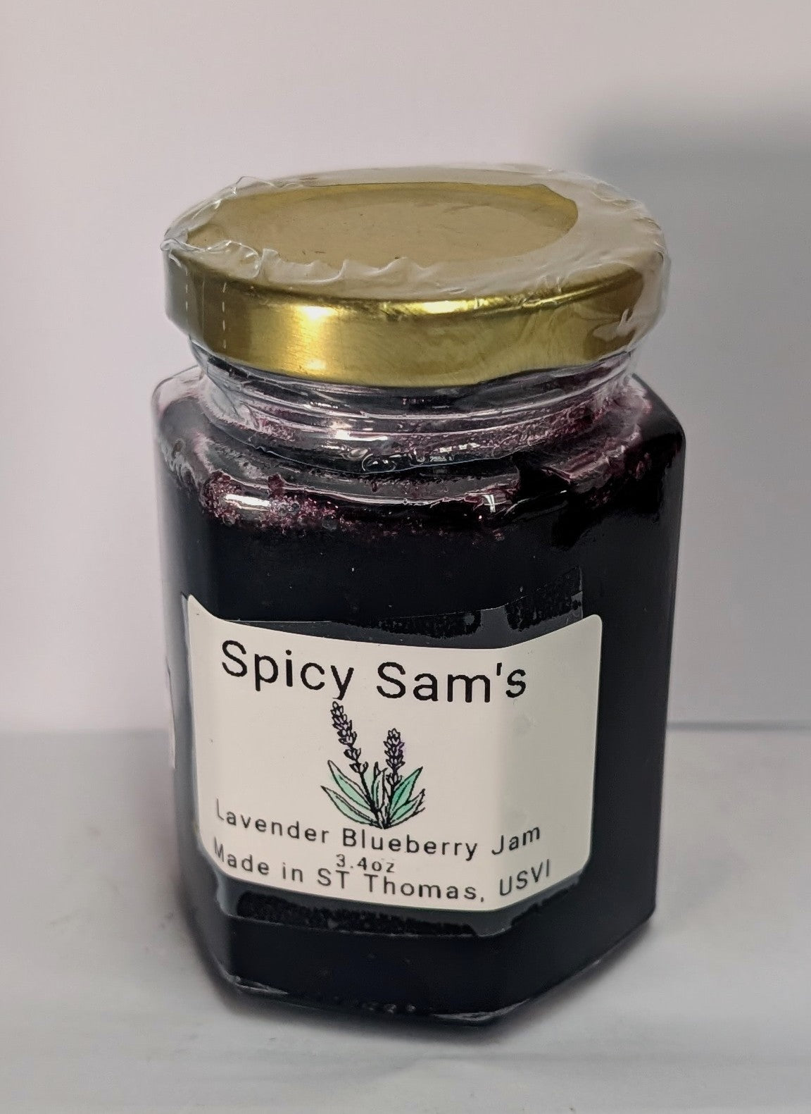 Spicy Sam's Lavender Blueberry Jam