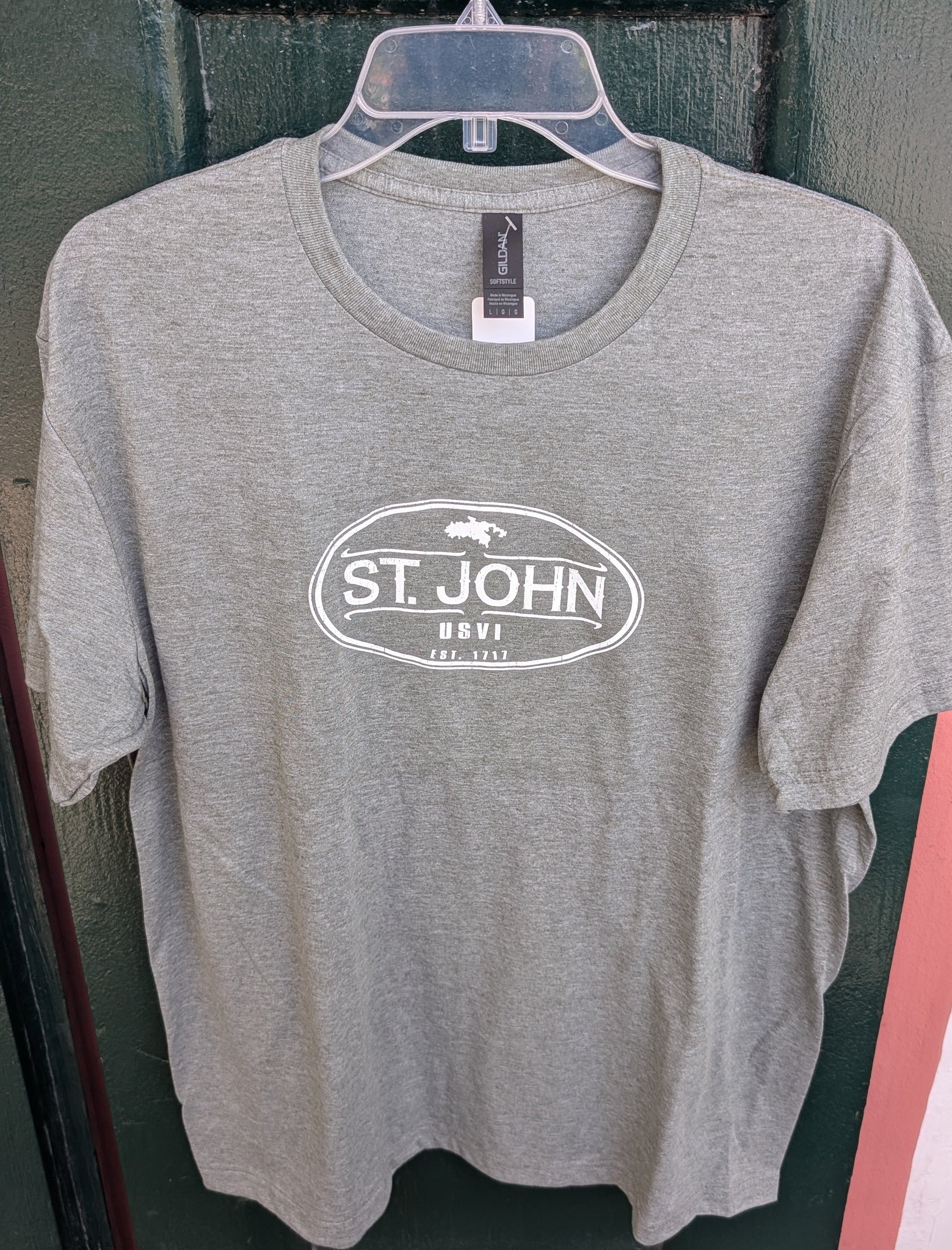 St. John Map Soft Style Tee