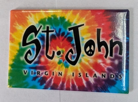 Tie Dye St. John, VI Magnet
