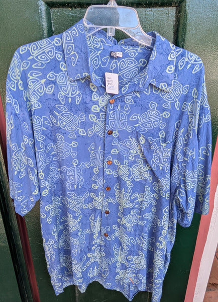 Batik Men's Collared T-Shirt