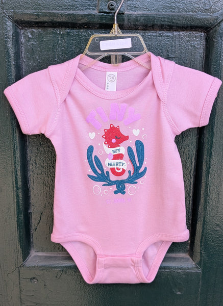 Tiny but Mighty Seahorse Onesie